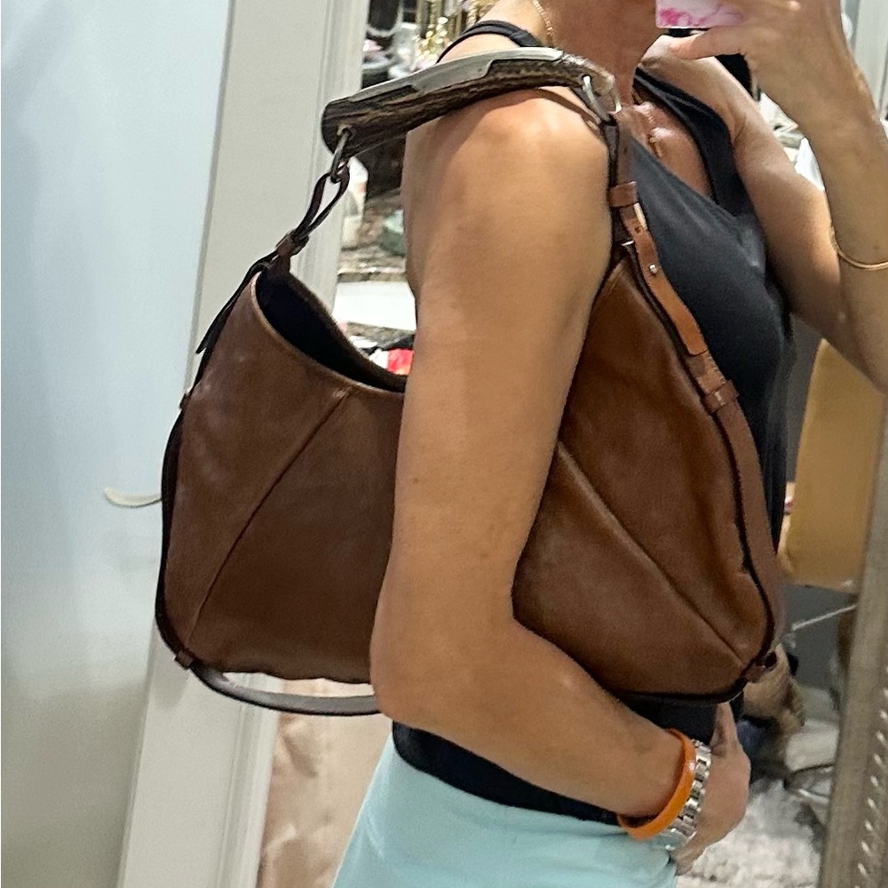 Yves Saint Laurent Brown Shoulder Bag